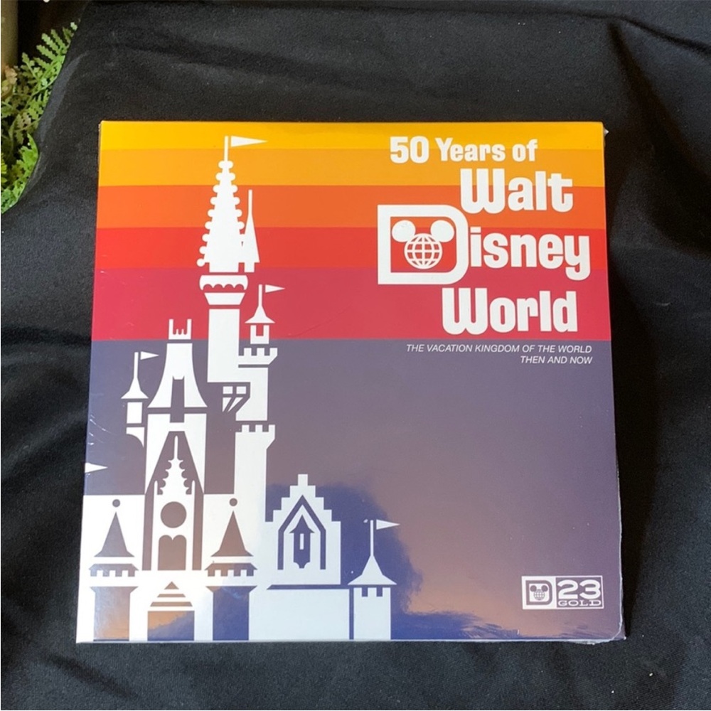 50 Years of Walt Disney World - D23 Gold 45 RPM record - New & Sealed
